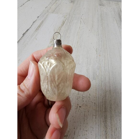 Antique Mercury glass star flower ornament glass Xmas tree - Picture 12 of 12